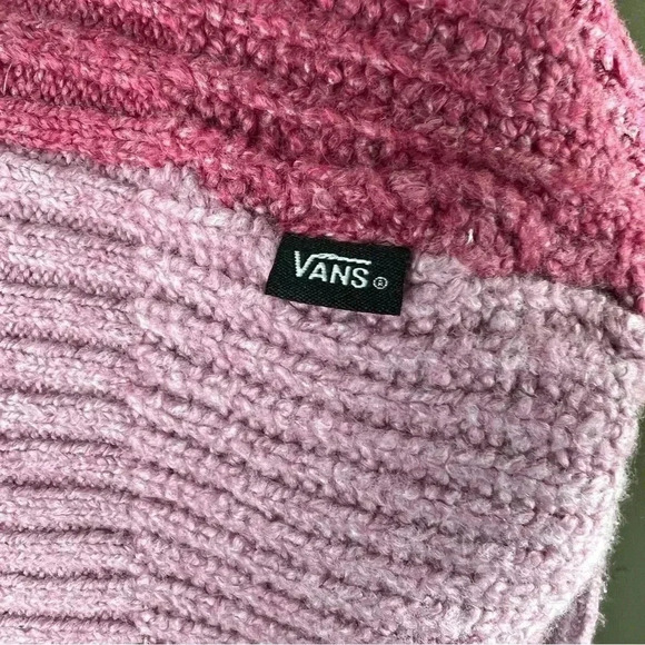 Van’s Women’s Pullover Sweater Jumper Comfortable Fit Size Medium Pink - Picture 10 of 12